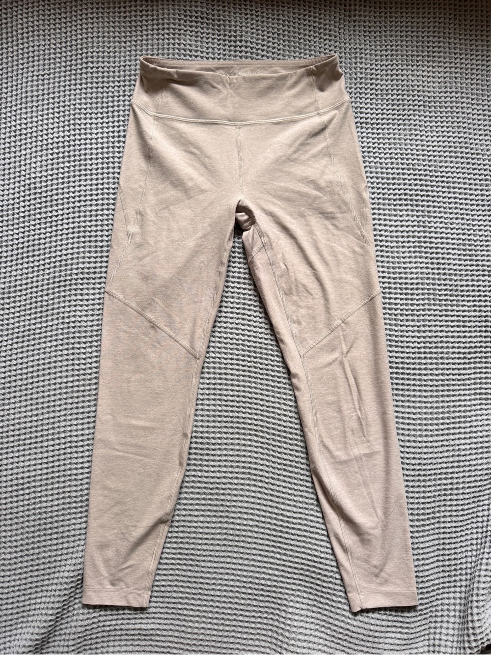 Outdoor Voices high waisted leggings in size S (oatmeal)
